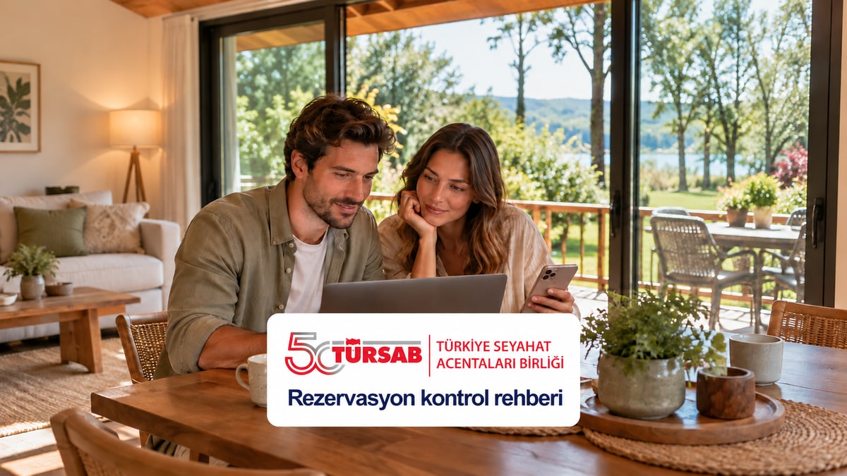 Bungalov Rezervasyonunda TÜRSAB Kaydı: Adım Adım Kontrol Rehberi
